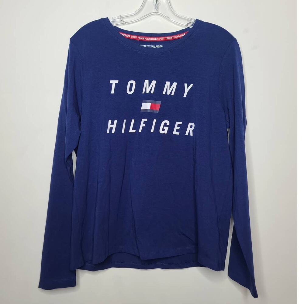 Tommy Hilfiger sport long sleeve shirt - Large Petite - LP